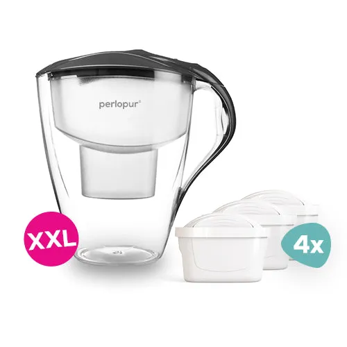 DAFI Wassersprudler Pushair mit CO2 Zylinder und 2 Flaschen