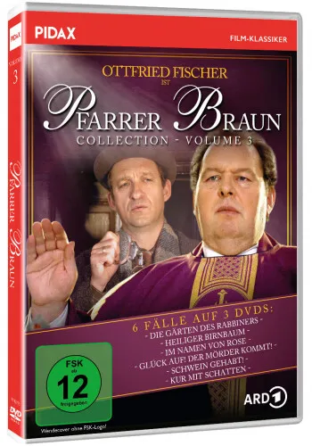 Pfarrer Braun Collection - Vol. 3 * Film Serie Krimi Ottfried Fischer * Pidax