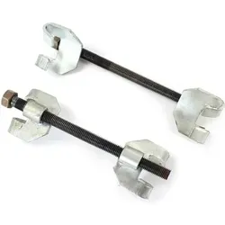 Xpotool - Federspanner Satz 2-tlg. 375 Mm (14,8') Aus Stahl, Montagespanner Ausbauwerkzeug Für Pkw Tuning Tieferlegung, Spannwerkzeug