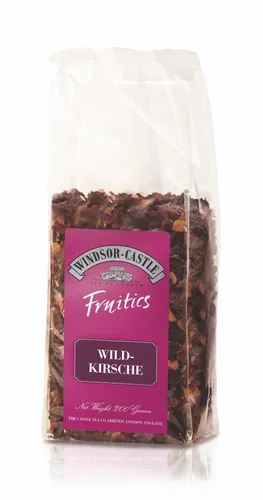 GOURVITA DE Windsor-Castle Früchtetee Fruitics Wildkirsche, 200g Tüte 6135
