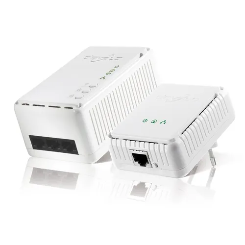 devolo dLAN 200 AV Wireless N Starter Kit Powerline Netzwerk Adapter