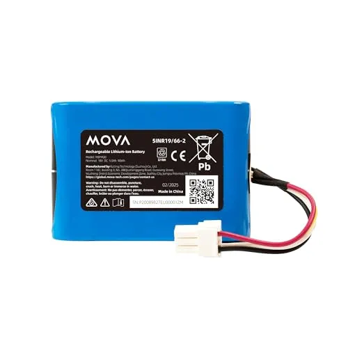 Mova Ersatzbatterie 5,0 Ah für Mova Mähroboter Blau