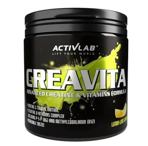 Activlab Creavita Zitrone-Limette Pulver 300g - Kreatin Boost