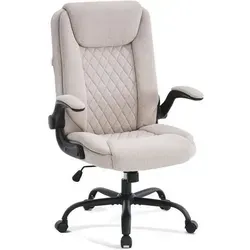 Ergonomischer Bürostuhl mit Höhenverstellung und Kopfstütze - Ergonomischer Bürostuhl mit Höhenverstellung und Kopfstütze für bis zu 150 kg. Genießen Sie optimalen Sitzkomfort und Unterstützung für lange Arbeitstage. Ideal für Büro und Home-Office.