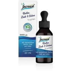 Liposomale Biotin, Zink & Selen Tropfen hochdosiert - (901.650μg Biotin, Zink & Selen pro Packung) 30.055μg Biotin, Zink & Selen pro Tagesdosis -...
