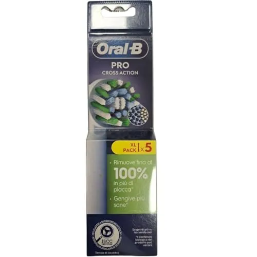 Oral-B Power CrossAction Braun 5 Pezzi