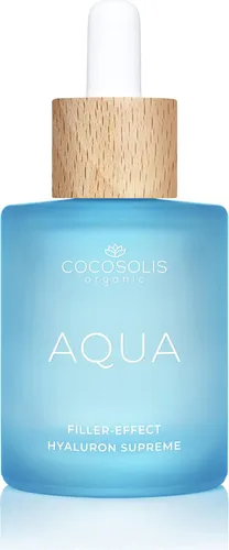 COCOSOLIS AQUA Filler-Effekt Hyaluron Supreme 50 ml - Tagescreme mit Multi-Molecular Hyaluronsäure für intensive Feuchtigkeit und Straffung. Ideal für alle Hauttypen, sorgt für ein pralles Hautgefühl und jugendlichen Glow.