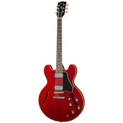 Gibson ES-335 Dot 60s Cherry E-Gitarre - Gitarren: Hochwertige E-Gitarre mit Ahorn Korpus und 2x T-Type Humbucker Pickups für authentischen Vintage-Sound, inkl. Koffer.