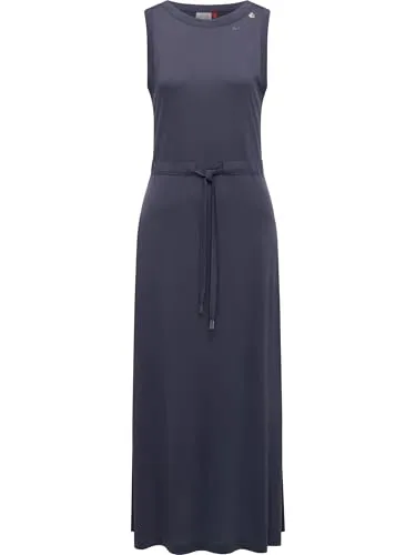 Ragwear Damen Kleid Sommerkleid langes Maxikleid Giggi Midnight26 Gr. M