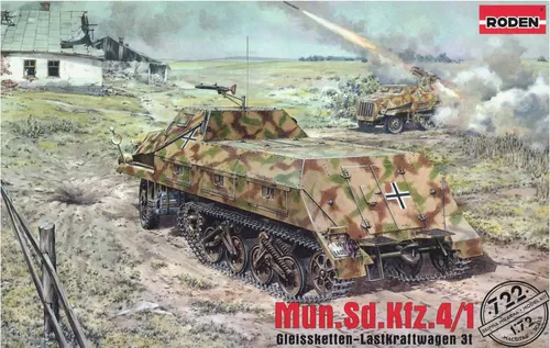 Mun. Sd. Kfz. 4/1 Gleissketten-LKW 3t / 1:72 - Roden 722