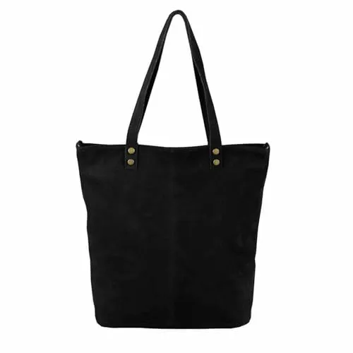 ITALYSHOP24 XL Schultertasche aus Wildleder - Made in Italy - Stilvolle XL Tote Bag aus 100% echtem Wildleder. Ideal für jeden Anlass, mit abnehmbarem Umhängeriemen und praktischem Reißverschlussfach. Maße: 38x34x13 cm.