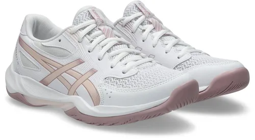 ASICS Damen Handballschuhe GEL-ROCKET 12 – Stabilität & Flexibilität - Erlebe den GEL-ROCKET™ 12, ideal für Handballspielerinnen. Mit stützender Obermaterialkonstruktion und TRUSSTIC™ für optimale Stabilität bei schnellen Bewegungen.