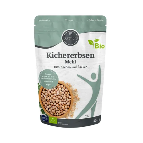 borchers Bio Kichererbsen Mehl 0.3 kg (9,30 EUR/kg)