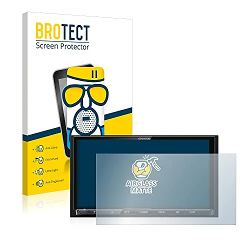 BROTECT Entspiegelungs Schutzglas für Kenwood DMX 8020 DABS Schutzfolie Panzer Folie Glas Matt [Extrem Kratzfest 9H, Anti-Reflex, Anti-Fingerprint]