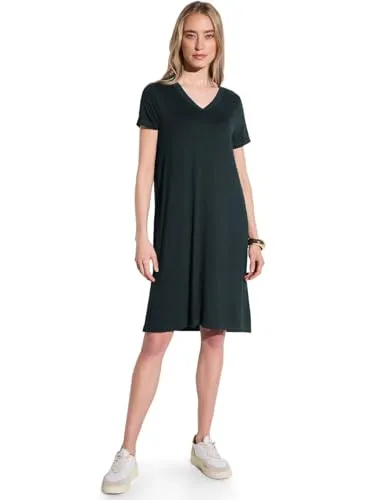 Street One Damen Jersey-Kleid in Unifarbe