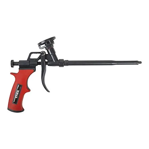 STIER Schaumpistole Expert - Schaumpistole für 1K-PU-Schaum, präzises Dosieren und langlebig, ideal für Bau- und Dämmarbeiten