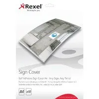 Rexel Selbstklebende Schilderfolie, A4 von Rexel