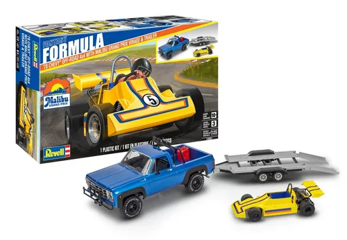 Revell Modellbau 78 Chevy 4x4 Pickup + Malibu GP Virage