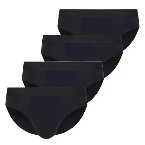 bruno banani - Flowing - Sportslip/Unterhose - 4er Pack (XL Schwarz)