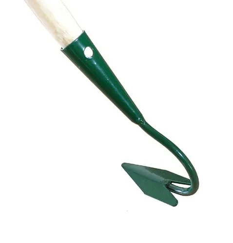 Handgrubber Gartenhacke 1 Zinke grün Kultivator Grubber Blumenharke Kralle