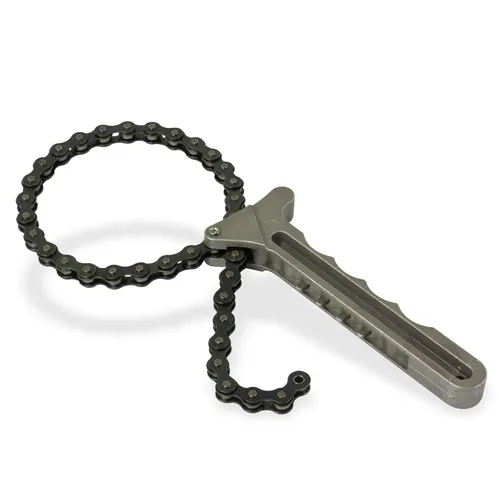 Dema Ölfilterschlüssel - Ölfilter, Ölfilterkappen, Ölwechsel-Werkzeug - Robust, Einstellbar, Einfach - Für KFZ, Auto, Motorrad 40445