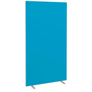 PAPERFLOW Trennwand easyScreen, blau 94,0 x 173,2 cm - Trennwände für flexiblen Sichtschutz - die PAPERFLOW Trennwand easyScreen bietet doppelseitige, schwer entflammbare Stoffbespannung und schafft individuelle Arbeitsbereiche.