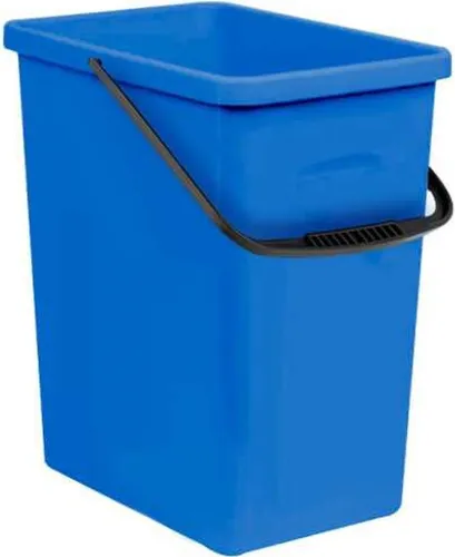 BranQ 1309 Abfalleimer Blau Mülltrenner Recycling Eco Vorratseimer 10L