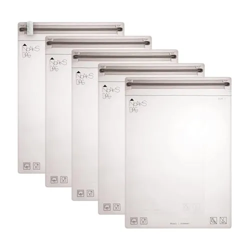 Noaks Bags, 5er-Pack, wasserdichte Beutel, IPX8, Luft- und Geruchsdicht, Reise-Organizer, Packsack