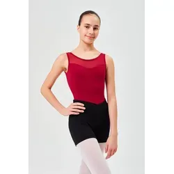tanzmuster Dancehose Ballett Shorts Abby aus weicher Baumwolle kurze Hose für Mädchen schwarz 164/170