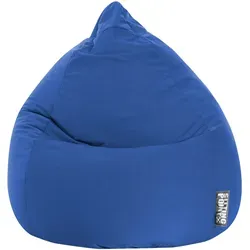 Sitzsack Easy - Blau 70x110 cm von Sittingpoint - Sitzsäcke & aufblasbare Sessel, gemütlicher Sitzsack in trendigem Blau für entspanntes Sitzen und Relaxen.