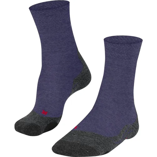 FALKE Damen Wandersocken TK2 Explore Melange W in lila von FALKE