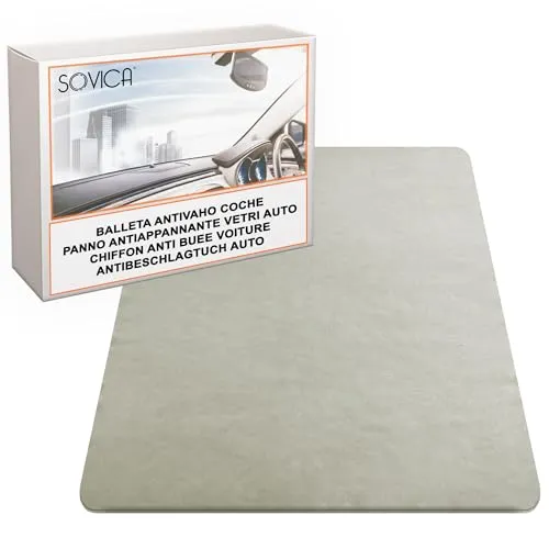 Sovica Antibeschlagtuch Auto 30 x 30 cm mikrofaser trocken antibeschlagtücher Anti beschlag autoscheiben antibeschlag windschutzscheibe Visier
