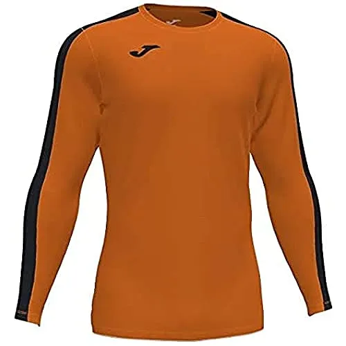 Joma Herren Academy T Shirt, Orange-schwarz, M EU