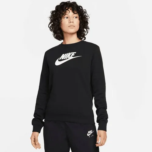 NIKE Damen Sweatshirt W NSW CLUB FLC GX STD CREW - Sweatshirts für Damen, aus 80% Baumwolle, 20% Polyester, ideal für Sport und Freizeit, bequem und stylisch für jedes Outfit.