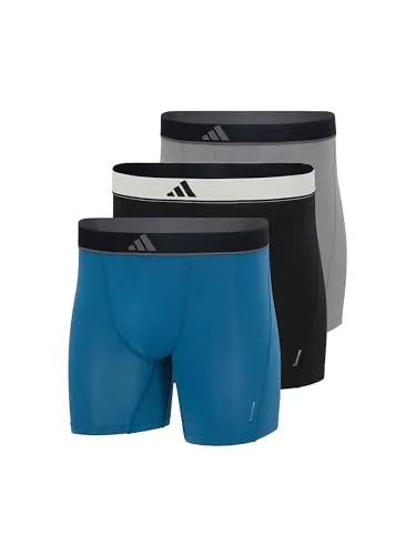adidas Boxer Brief (3PK) - Active Micro Flex Eco - Bequeme und flexible Unterwäsche - 3er-Pack adidas Boxer Briefs aus Active Micro Flex Eco für optimalen Tragekomfort und Flexibilität im Alltag.
