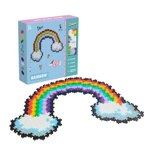 Plus-Plus - 500 Kreativ Bausteine Puzzle Regenbogen