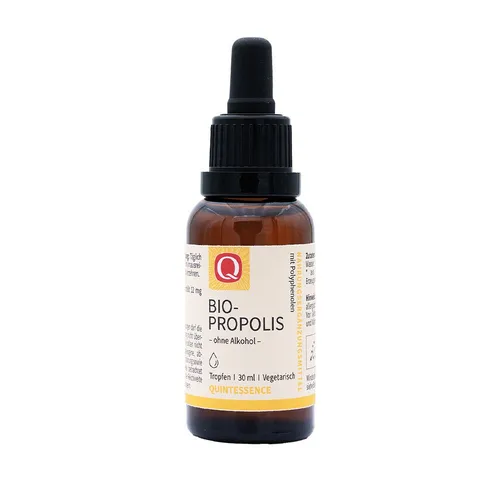 Quintessence Bio Propolis - Bio Propolis ohne Alkohol Tropfen, 30 ml