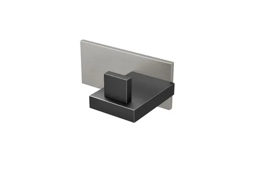 Mai & Mai Wandgarderobe Kleiderhaken 1/2/4/6/8 Stück Wandhaken aus Edelstahl Stalo-06, L-förmige, rutschfeste Haken, aus 403-Edelstahl