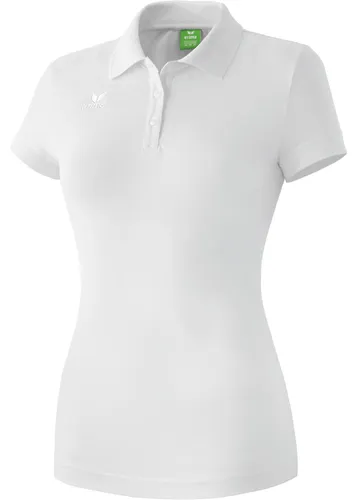 ERIMA Damen Teamsport Poloshirt - Poloshirts für Damen aus weicher, hochwertiger Baumwolle, leicht tailliert und klassisch einfarbig – ideal für Sport und Alltag.