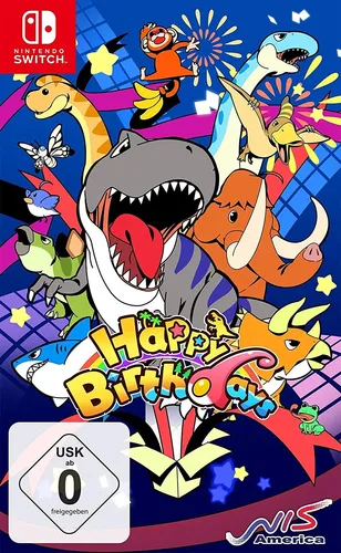 Happy Birthdays - Switch [EU Version] - PC- & Videospiele: Einzigartige Sandkasten-Lebens-Simulation, in der Spieler eigene Welten erschaffen und die Evolution von Lebensformen beeinflussen können.