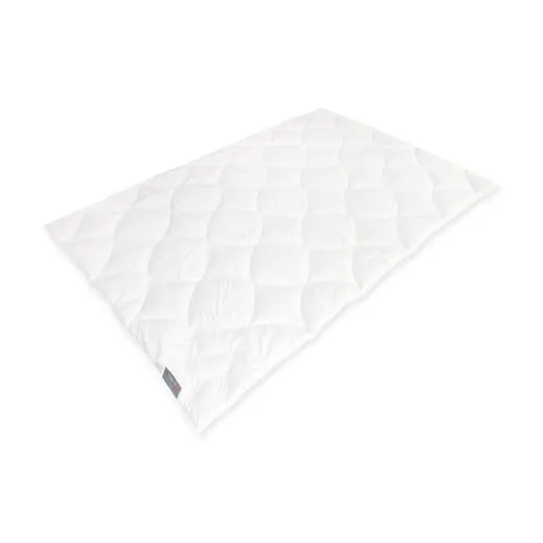 Badenia Trendline Alpaka Bettdecke Mono-Bett 135x200 - Bettdecken aus 100 % Alpaka-Wolle für optimalen Schlafkomfort, mit atmungsaktivem Baumwollbezug und hervorragender Feuchtigkeitsregulierung. Waschbar bis 40°C für einfache Pflege.