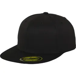 Flexfit Premium 210 Fitted Cap, black, S/M