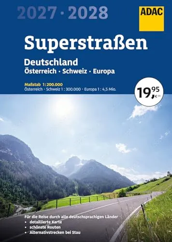 ADAC Superstraßen Autoatlas 2027/2028
