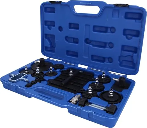 Brilliant Tools Bremsleitung Universal-Adaptersatz, 20-tlg - Autoteile, ideal für effektive Bremsentlüftung mit 20 verschiedenen Adaptern für vielseitige Anwendungen.