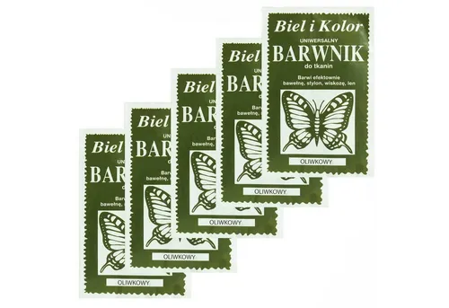 maDDma Kreativset 5 x 10g Batikfarbe Textilfarbe Stofffarbe färben, bitte Farbmix wählen, olivgrün