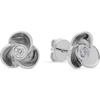 JETTE Ohrstecker FLOWERS 89221881 925er Silber, recycelt in silber von JETTE