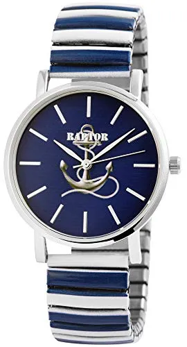 Produktbild Raptor Colorful Edition Damen-Uhr Zugband Edelstahl