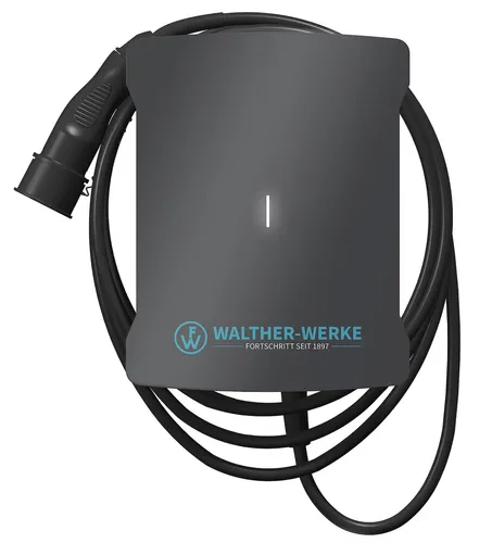 Wallbox mit Lastmanagement - 11 kW Ladestation für E-Autos, inkl. 5 m Ladekabel und personalisierbare Frontgestaltung