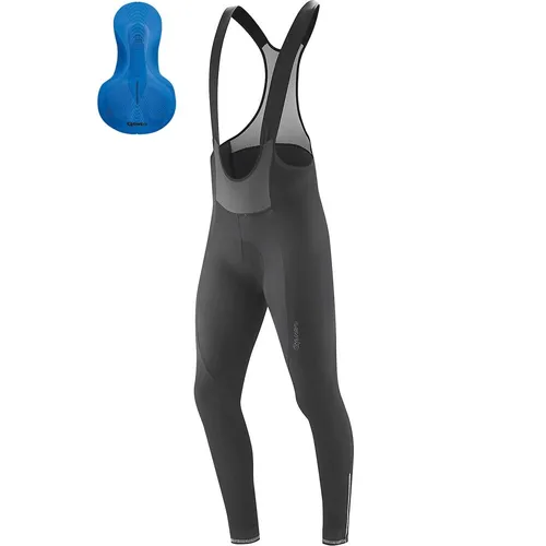 Gonso Sitivo Blue Lange Trägerhose Herren XL - Lange Trägerhose für Herren mit innovativem SITIVO Sitzpolster, optimal für komfortables Radfahren in aufrechter Position und hervorragender Atmungsaktivität.