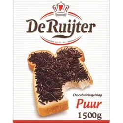 De Ruijter - Zartbitter Schokoladenstreusel - 1,5kg